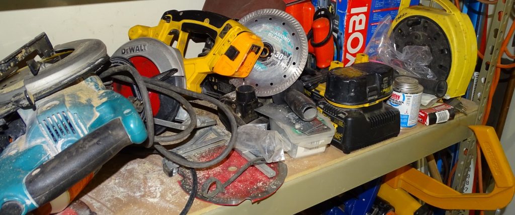 Old tools sitting on the shelf can have a new life with new batteries.